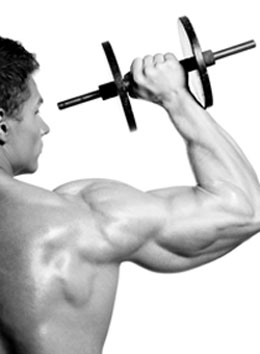 Ejercicios para hombres: hombros ejercicios hombros
