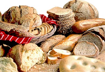 Pan, tipos e información nutricional