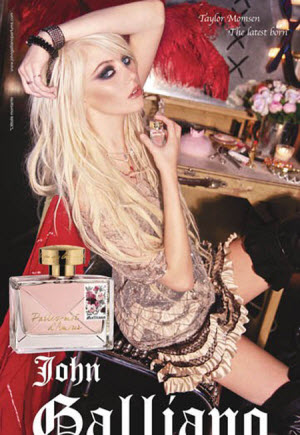 Taylor Momsen imagen de John Galliano Taylor Momsen imagen de John Galliano