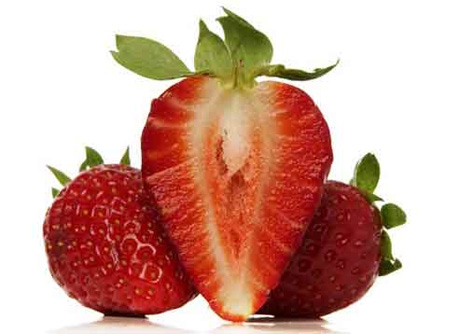 Fresas para fortalecer los glóbulos rojos