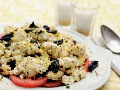 Ensalada de ricota asada