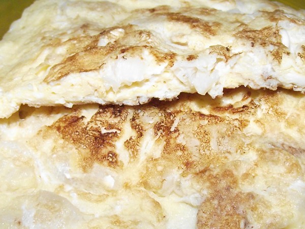 Tortilla de Bacalao Desalado Tortilla de Bacalao Desalado