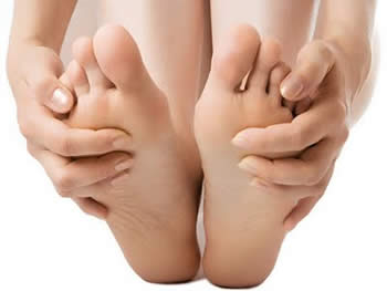 pies sanos y suaves