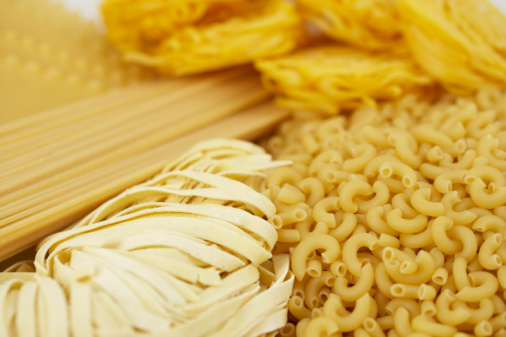 Pasta con salsa de paté y ricotta