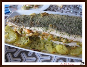 Receta de Navidad: Merluza rellena de langostinos Receta de Navidad: Merluza rellena de langostinos