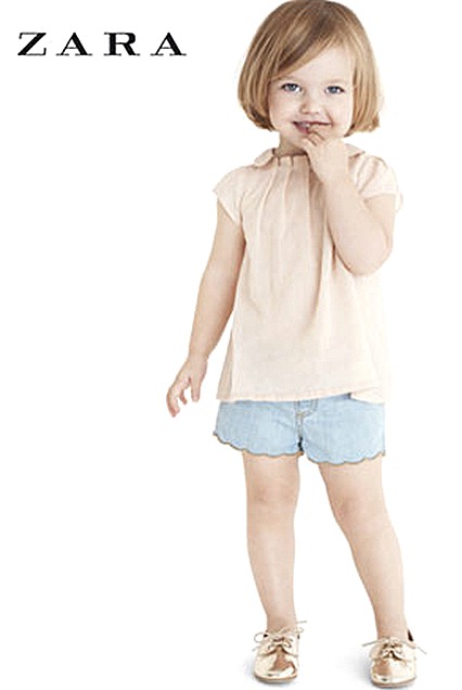Moda infantil Zara 2012