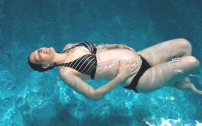 Parto natural bajo el agua