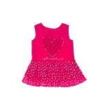 vestido multicorazon