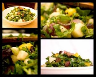 ensalada de berros y espinacas(p)