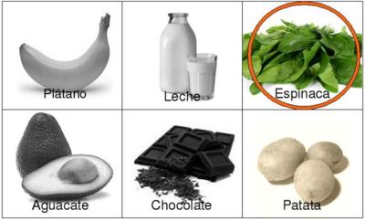 Solución a la adivinanza: el alimento con más potasio es la espinaca Solución a la adivinanza: el alimento con más potasio es la espinaca