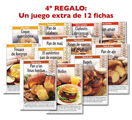 Fichas y fascículos con recetas de Planeta DeAgostini