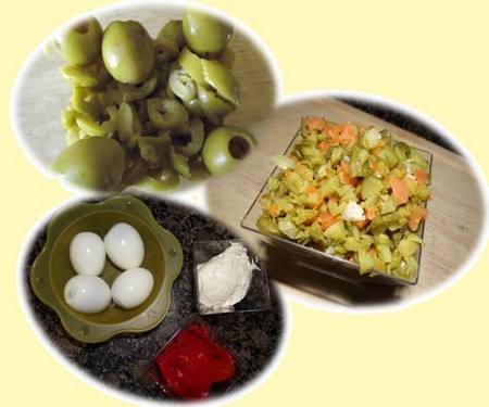 ingredientes 450x6001 Ensaladilla de la Abuela