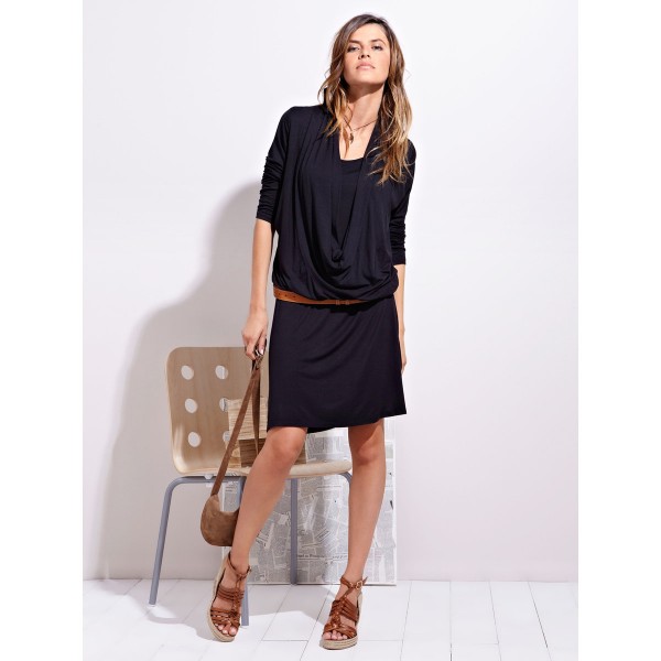 vestidos-para-embarazadas-invitadas-a-una-boda-de-2014-modelo-la-redoute-azul