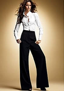 Una forma de disimular el trasero grande