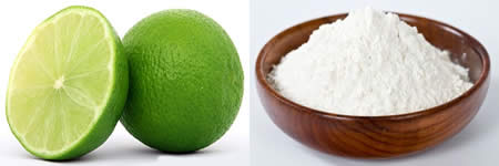 Limon y bicarbonato