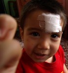 Cómo curar una herida a los niños