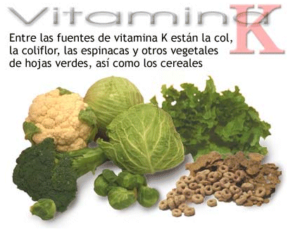 Beneficios de la Vitamina K