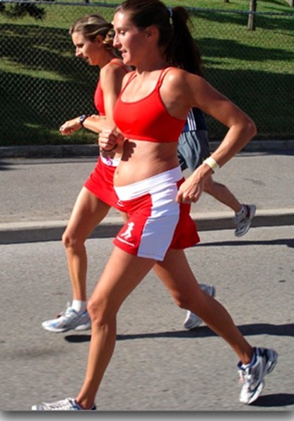 racing during pregnancy