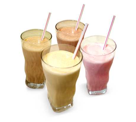 Milk-shake de guayabas para el acido urico