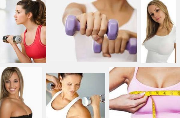 ejercicios para endurecer los senos