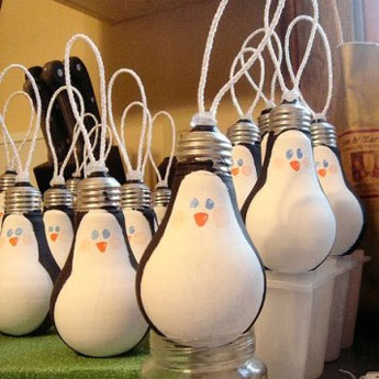bombillas recicladas