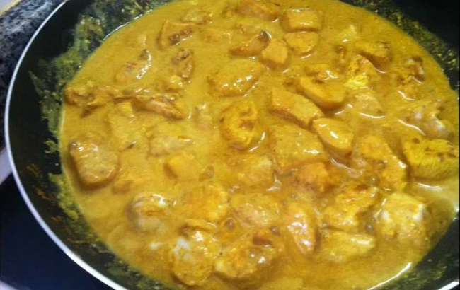 Receta de pollo al curry dieta dukan