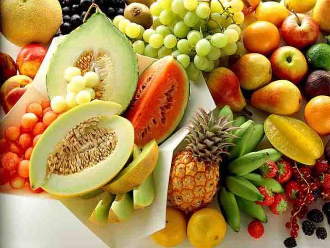 frutas en las comidas