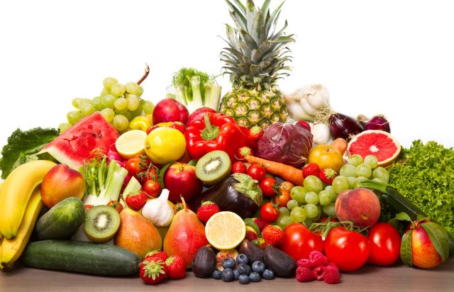 Grupos de alimentos infaltables en la dieta frutas y verduras
