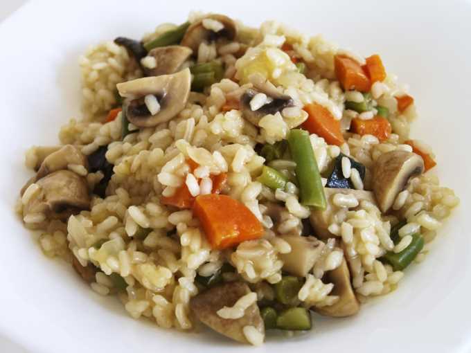 arroz con verduras