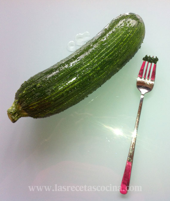 calabacin rayado Calabacines rellenos de gambas