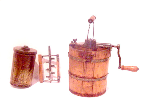 heladera manual antigua