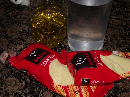 ingredientes receta Migas de Almería