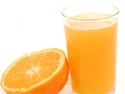 El zumo de naranja.