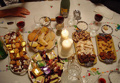 Recomendaciones frente a la mesa dulce de los días festivos Recomendaciones frente a la mesa dulce de los días festivos