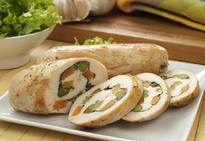 Receta para diabéticos: arrollado bajas calorías Receta para diabéticos: arrollado bajas calorías