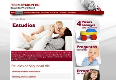 Fundación Mapfre y la seguridad vial de los niños Fundación Mapfre y la seguridad vial de los niños
