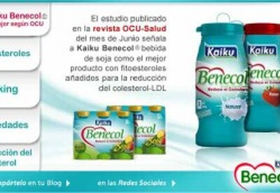 Kaiku Benecol, la mejor leche fermentada según OCU-Salud Kaiku Benecol, la mejor leche fermentada según OCU-Salud