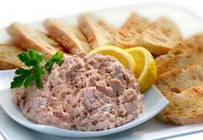 Paté de atún para bajar de peso Paté de atún para bajar de peso