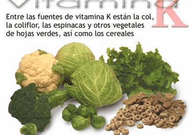 Beneficios de la Vitamina K Beneficios de la Vitamina K