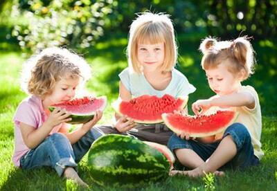 Alimentación para niños en verano Alimentación para niños en verano