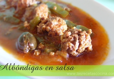 Albóndigas en salsa Albóndigas en salsa