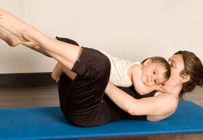 Bebé pilates, un ejercicio para después del embarazo Bebé pilates, un ejercicio para después del embarazo