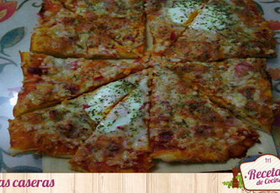 Pizzas caseras, cena navideña para los amigos Pizzas caseras, cena navideña para los amigos