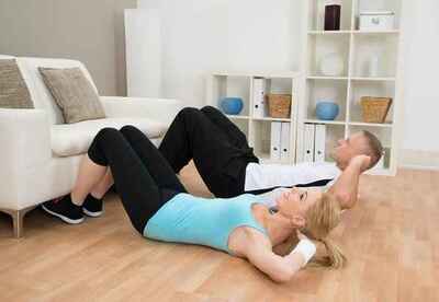 Rutina rápida para marcar el abdomen para practicar en casa Rutina rápida para marcar el abdomen para practicar en casa