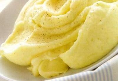 Puré de patatas y cebollas Puré de patatas y cebollas