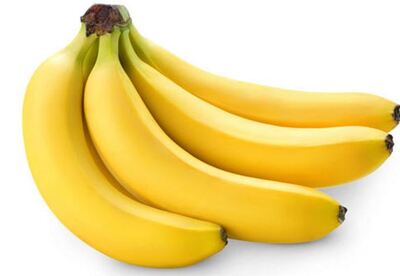 Banana, muy rica en potasio Banana, muy rica en potasio