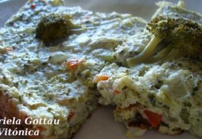 Pastel de brócoli. Receta saludable Pastel de brócoli. Receta saludable