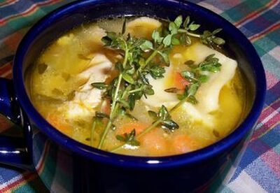 Dieta de la sopa de pollo Dieta de la sopa de pollo