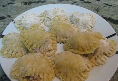 Raviolis caseros Raviolis caseros
