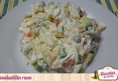 Ensaladilla rusa, rica para tapear Ensaladilla rusa, rica para tapear